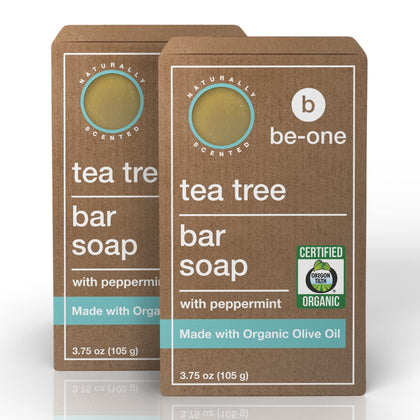 Be-One Organics front packaging showing certified organic label and benefits