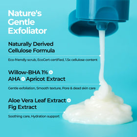 BE THE SKIN before and after nose close-up showing reduced congestion and clearer pores