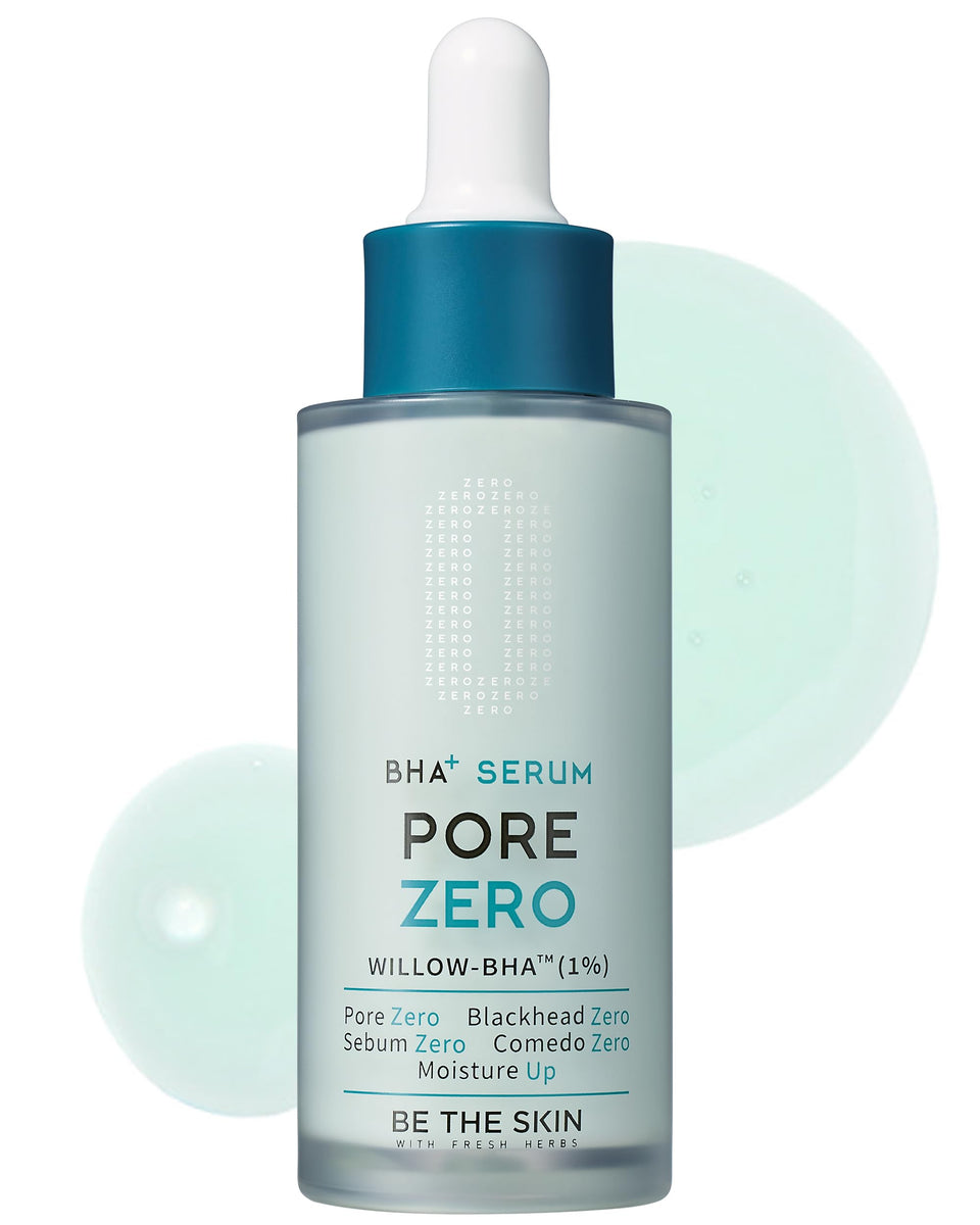 BE THE SKIN front packaging showing 30ml serum and branding, clear product benefit
