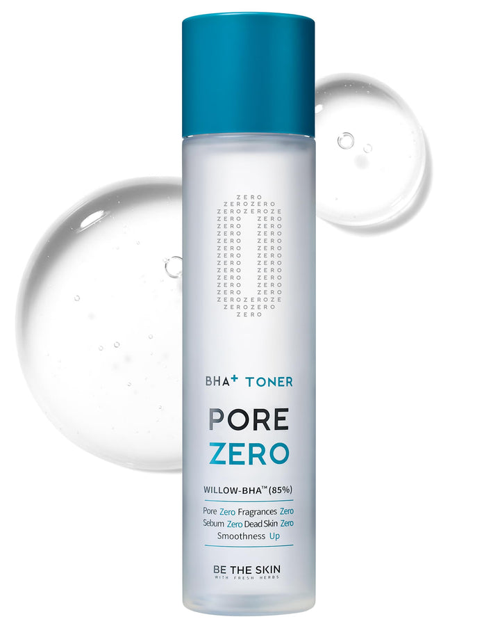BE THE SKIN front bottle view showing clean packaging and benefit