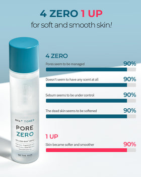 BE THE SKIN lightweight toner texture on hand absorbing quickly
