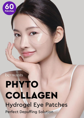 BE+WANTS close-up hydrogel texture displaying adhesive surface and hydration