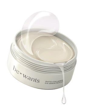 BE+WANTS front packaging showing 60 cooling hydrogel patches and benefits
