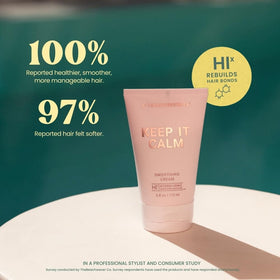 Beachwaver product label close-up highlighting active ingredients benefits