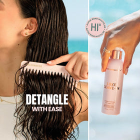 Beachwaver close-up on smooth hair texture showing added shine benefit