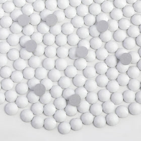 BEADSLAND close-up of rhinestone facets, showing precise cut and sparkle benefit