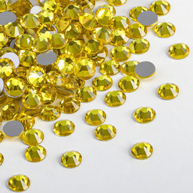 BEADSLAND front pack view with lemon yellow rhinestones adding instant sparkle