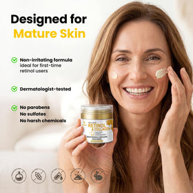 Bealions open jar close-up texture showing smooth cream for easy absorption