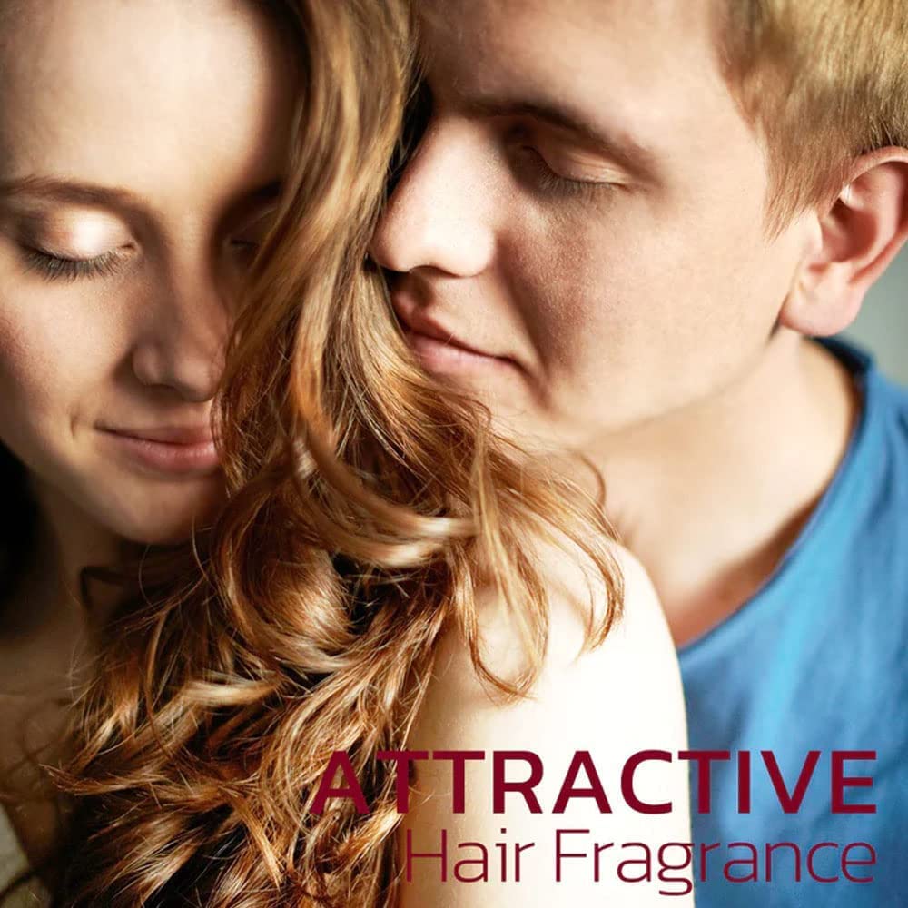 Beamach before and after split ends showing improved elasticity and shine