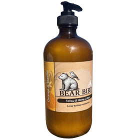 Bear Bird front jar showing label and packaging with nourishing benefits