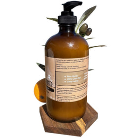 Bear Bird open jar texture close-up showing creamy tallow lotion benefits