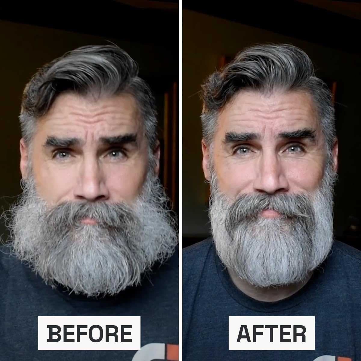 Beardbrand applied to hair showing beachwave texture and volume benefit