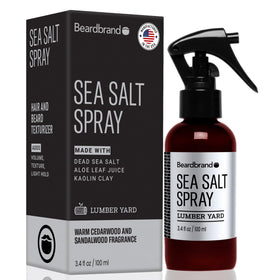 Beardbrand front bottle image showing clean packaging and benefit of texture