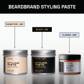 Beardbrand jar beside ruler demonstrating compact travel-friendly size
