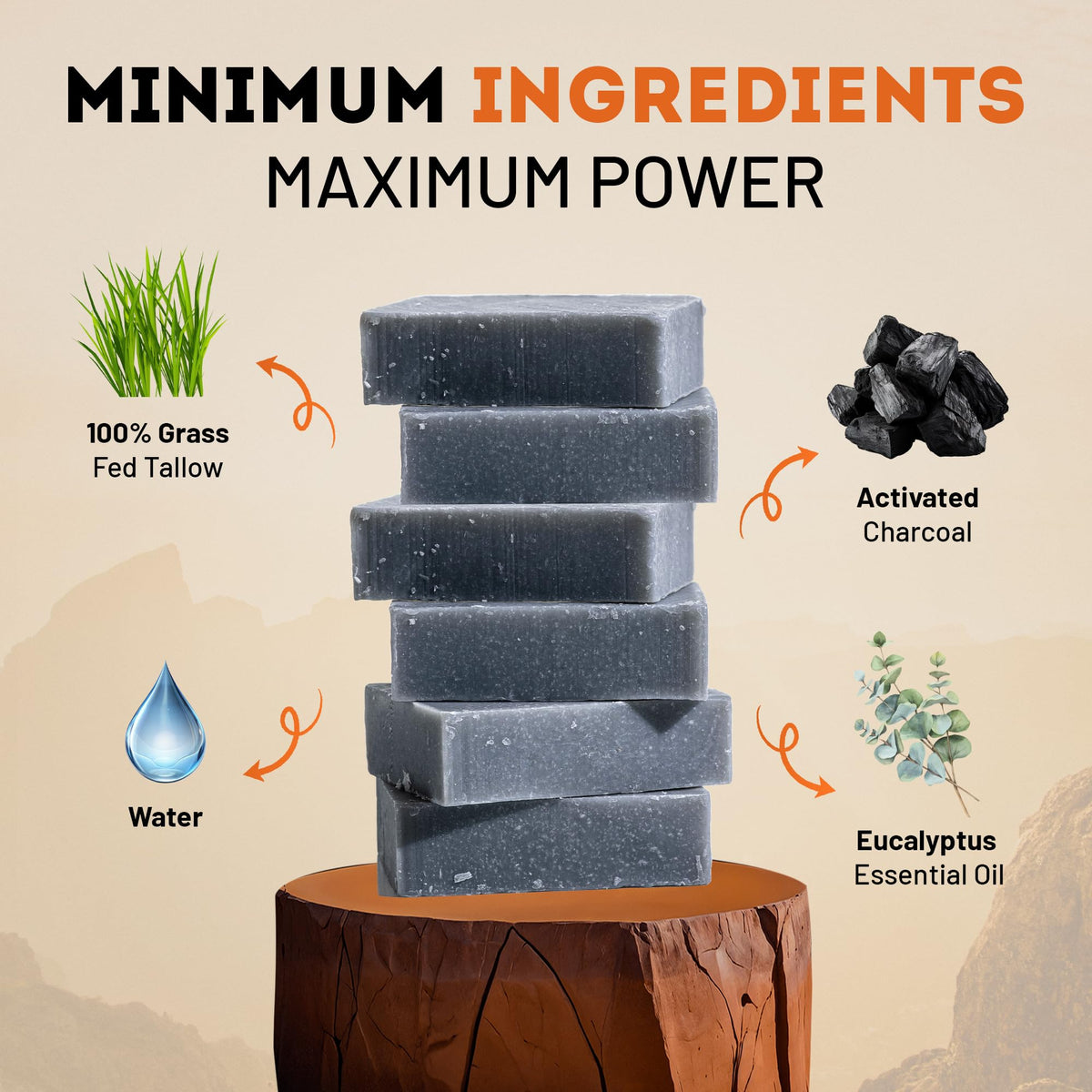 Beast Mode Soap rich lather on skin demonstrating creamy foam and easy rinsing benefit