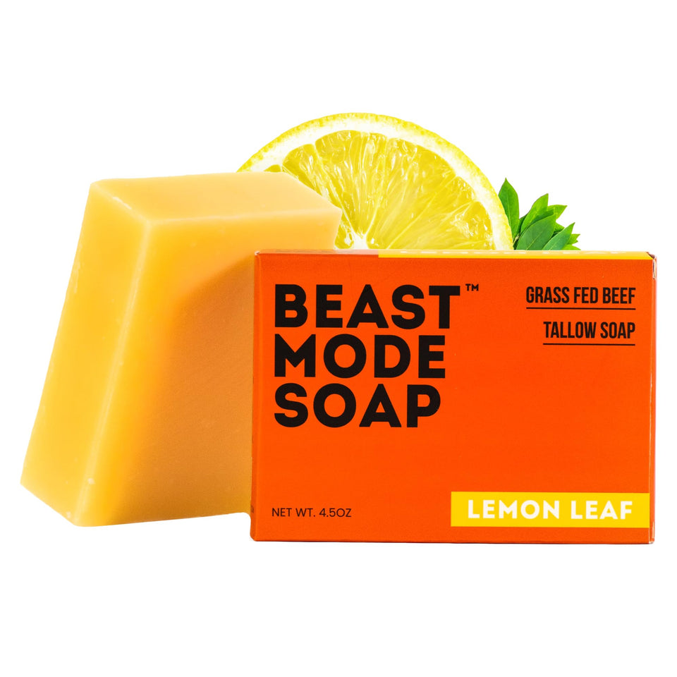 Beast Mode Soap front packaging showing bar and branding for easy identification