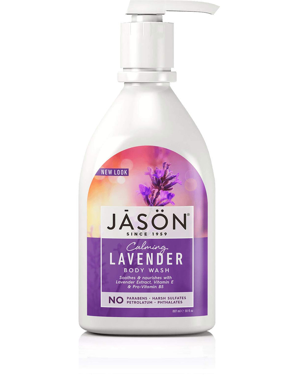 beatool Jason front bottle showing lavender scent and gentle cleansing benefit