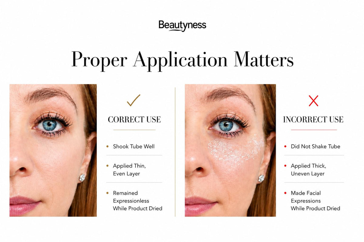 beatool lifestyle morning routine in bathroom conveying quick pick-me-up benefit