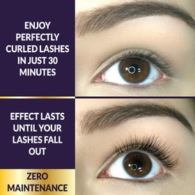 BEAU LASHES lotion texture swatch showing smooth consistency and predictable performance