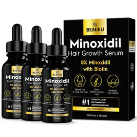 beaueli front packaging showing three bottles and full supply benefit