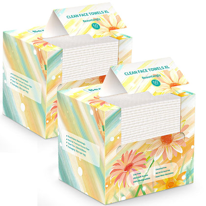 Beauntangly front packaging showing 100-count biodegradable towels for convenience