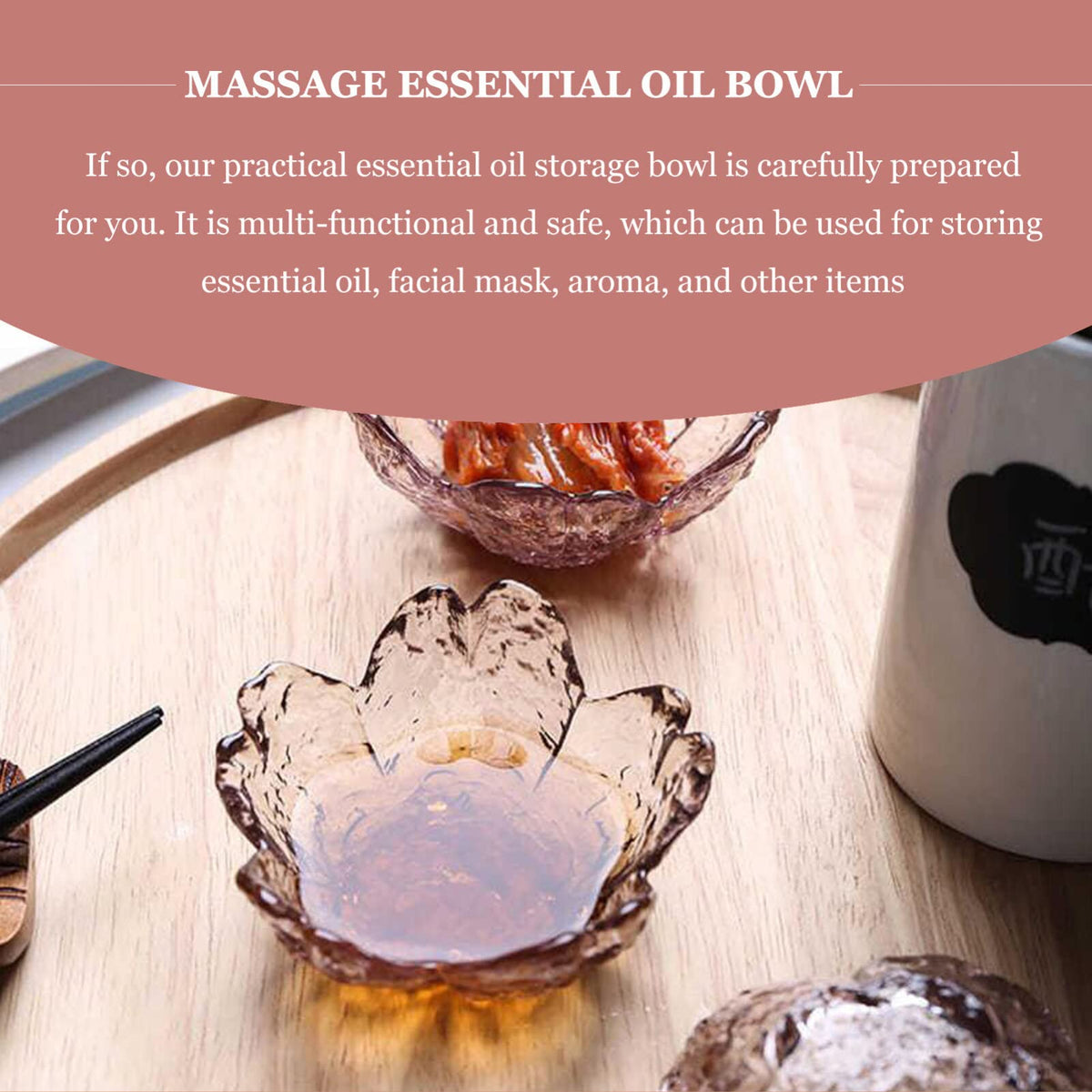 Beaupretty bowl in use mixing facial mask demonstrating controlled blending