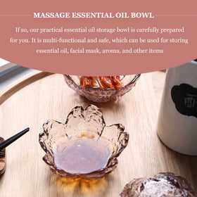 Beaupretty bowl in use mixing facial mask demonstrating controlled blending
