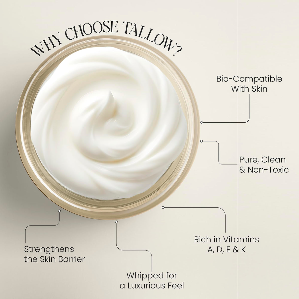 Beautiful Being applying moisturizer on hand showing smooth absorption benefit