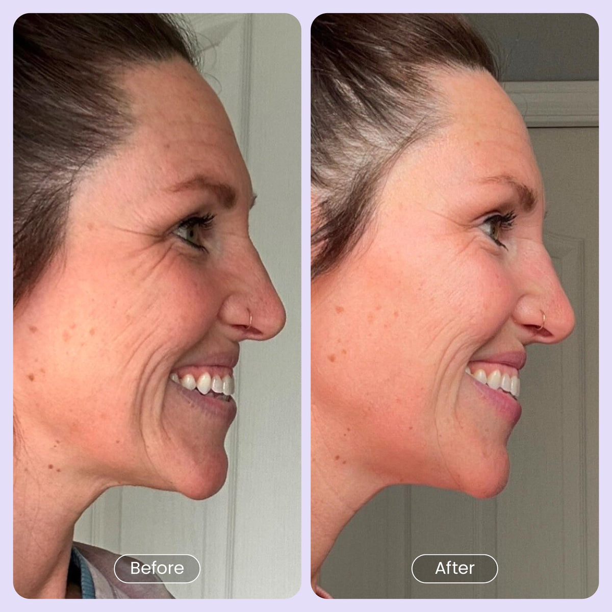 Beautiste serum on bathroom vanity in lifestyle scene showing daily routine benefit