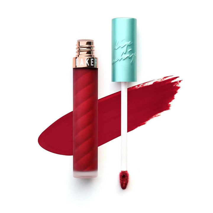 Beauty Bakerie front packaging showcasing Cranberry Stiletto color and compact tube