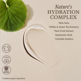 Beauty by Earth bottle next to ruler demonstrating size and portability