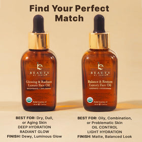 Beauty by Earth bottle on bathroom counter during skincare routine for daily radiance