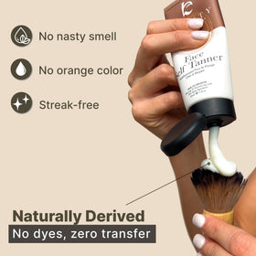 Beauty by Earth cream close-up highlighting smooth, hydrating formula