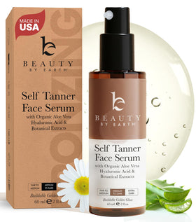 Beauty by Earth front bottle showing clean packaging and easy use