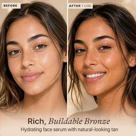 Beauty by Earth pump dispensing serum for quick, mess-free application