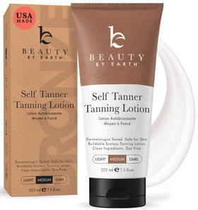 Beauty by Earth front bottle showing packaging and natural benefits