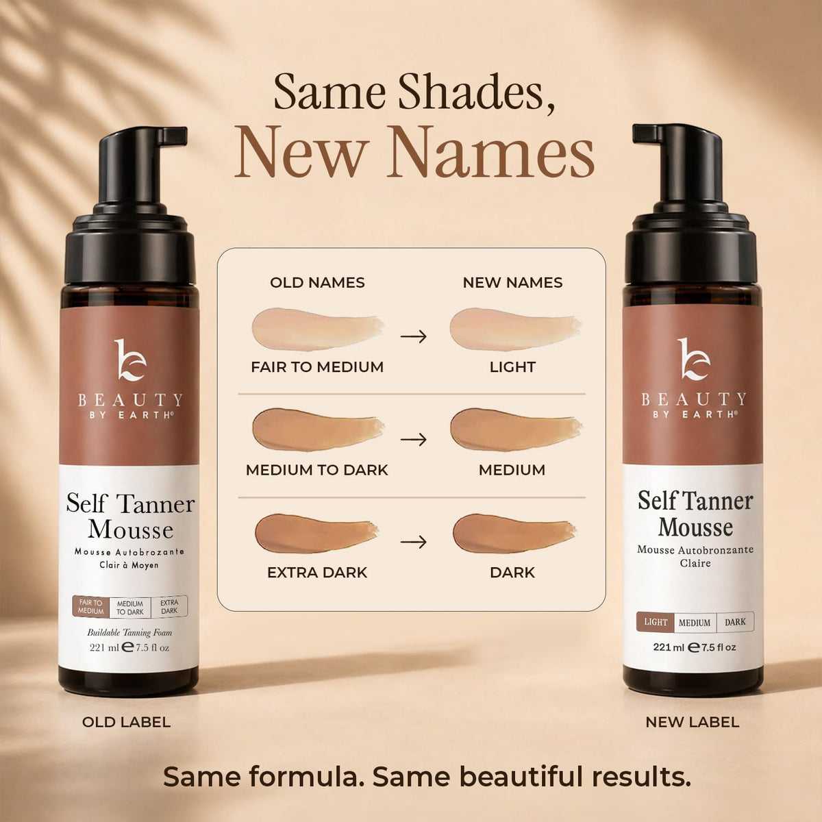 Beauty by Earth self-tanner kit styled as an attractive gift box