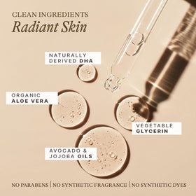 Beauty by Earth label and ingredient list emphasizing natural ingredients