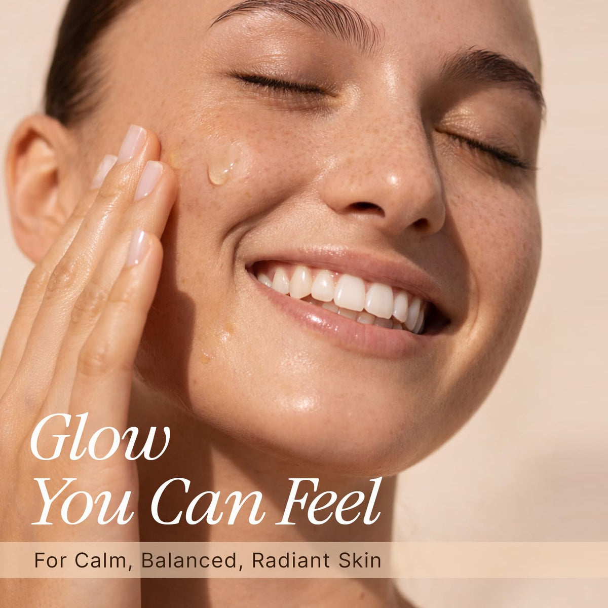 Beauty by Earth bottle on bathroom vanity in daily routine setting