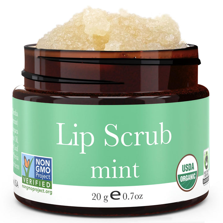 Beauty by Earth front jar view showing clean organic packaging and easy use