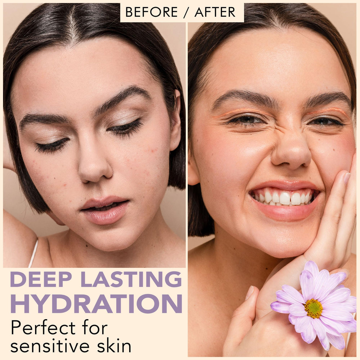 Beauty by Earth spray nozzle close-up highlighting easy mist application benefit