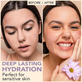 Beauty by Earth spray nozzle close-up highlighting easy mist application benefit