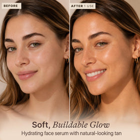 Beauty by Earth close-up texture of serum illustrating lightweight absorption