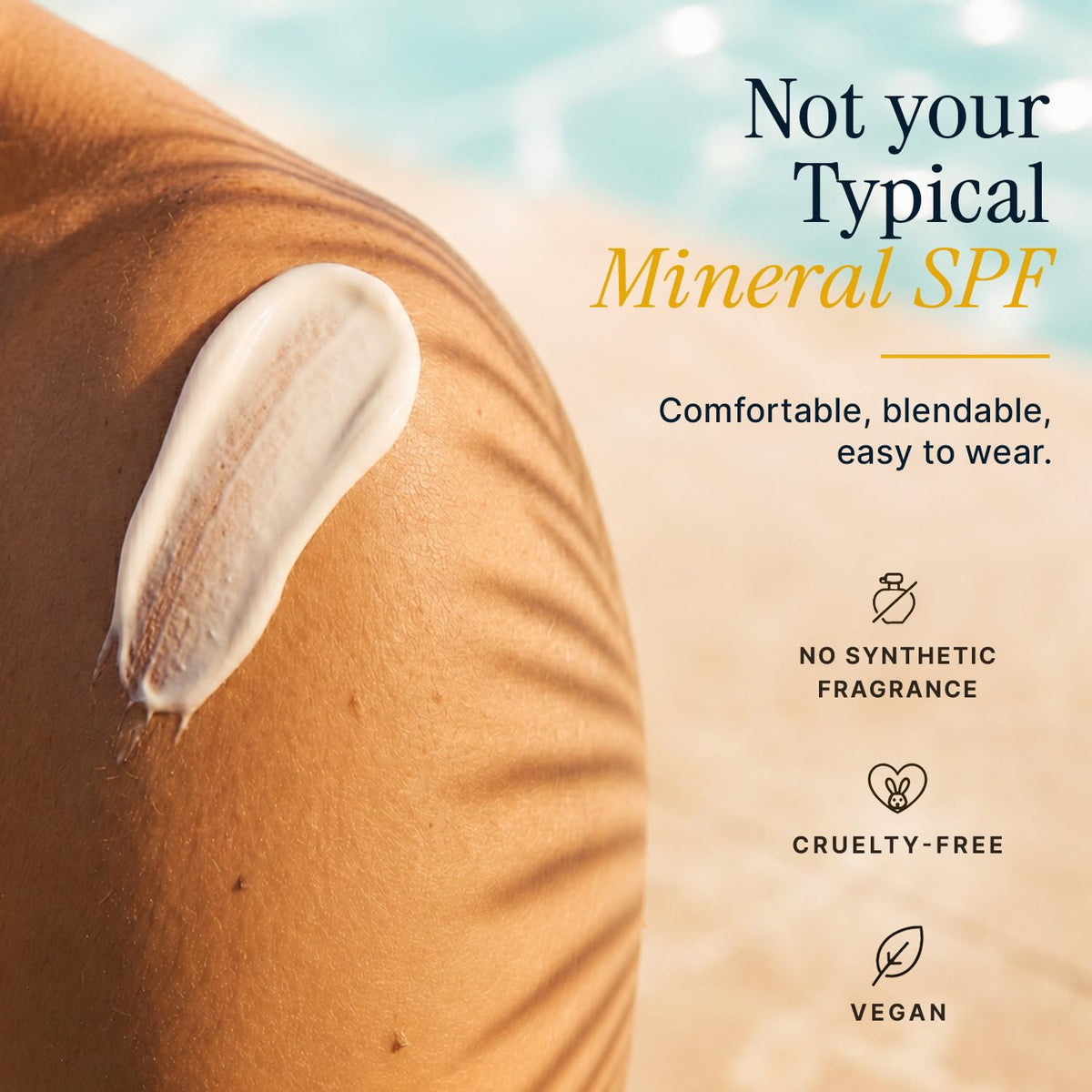 Beauty by Earth tube nozzle dispensing lotion for easy application