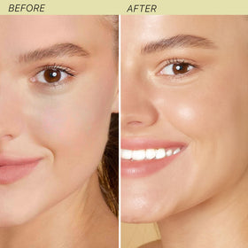 Beauty by Earth cream texture close-up highlighting lightweight absorbency