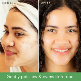 Beauty by Earth tube with product visible dispensed for ease of use