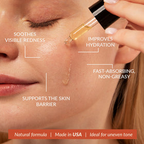 Beauty by Earth label close-up with ingredient list for ingredient transparency
