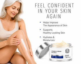 Beauty Facial Extreme applying cream under eye to reduce puffiness and dark circles