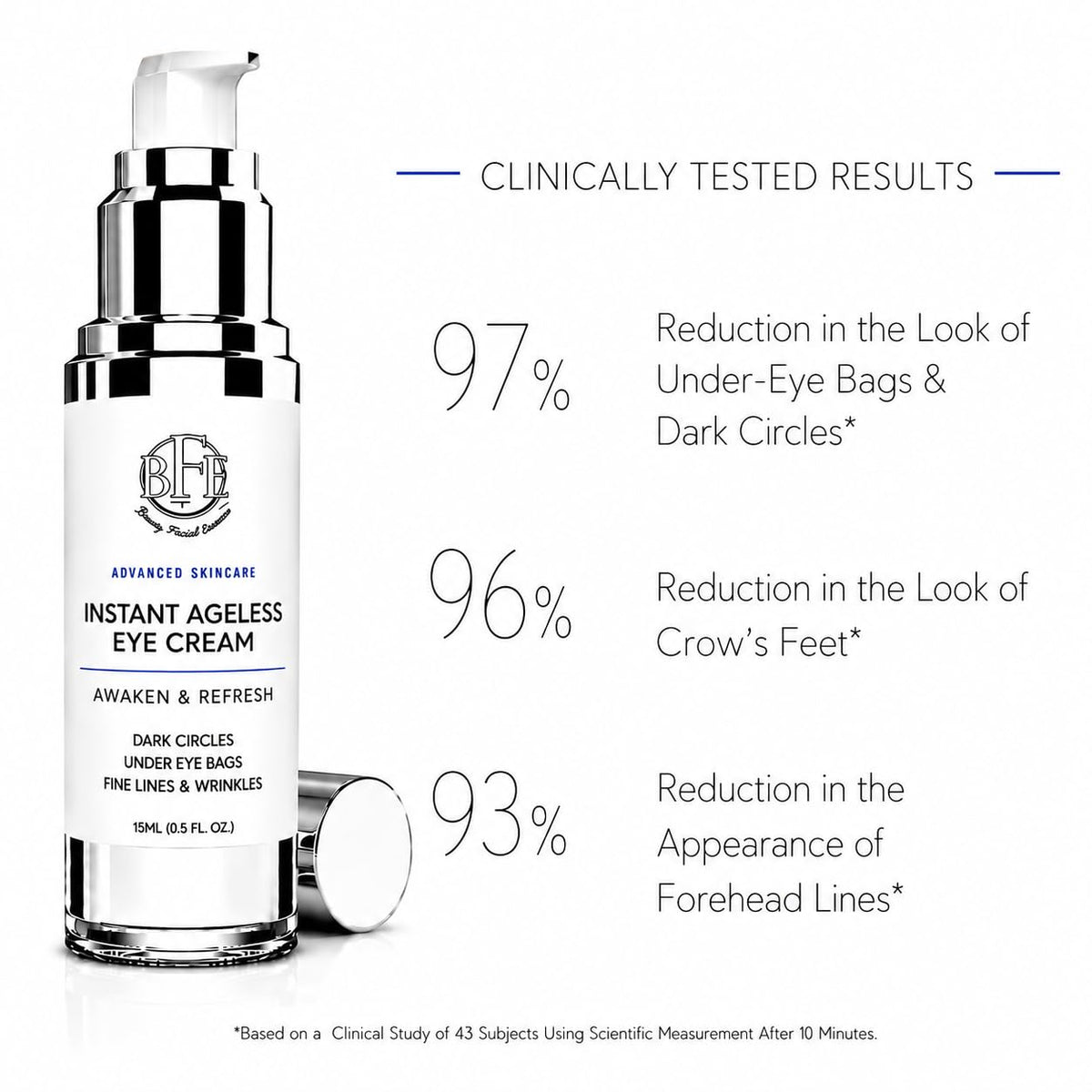 Beauty Facial Extreme product on vanity lifestyle signaling camera-ready skin