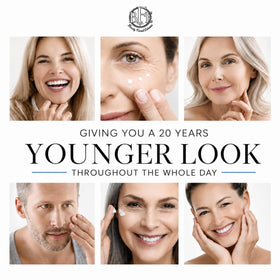Beauty Facial Extreme size comparison with coin illustrating travel-friendly benefit